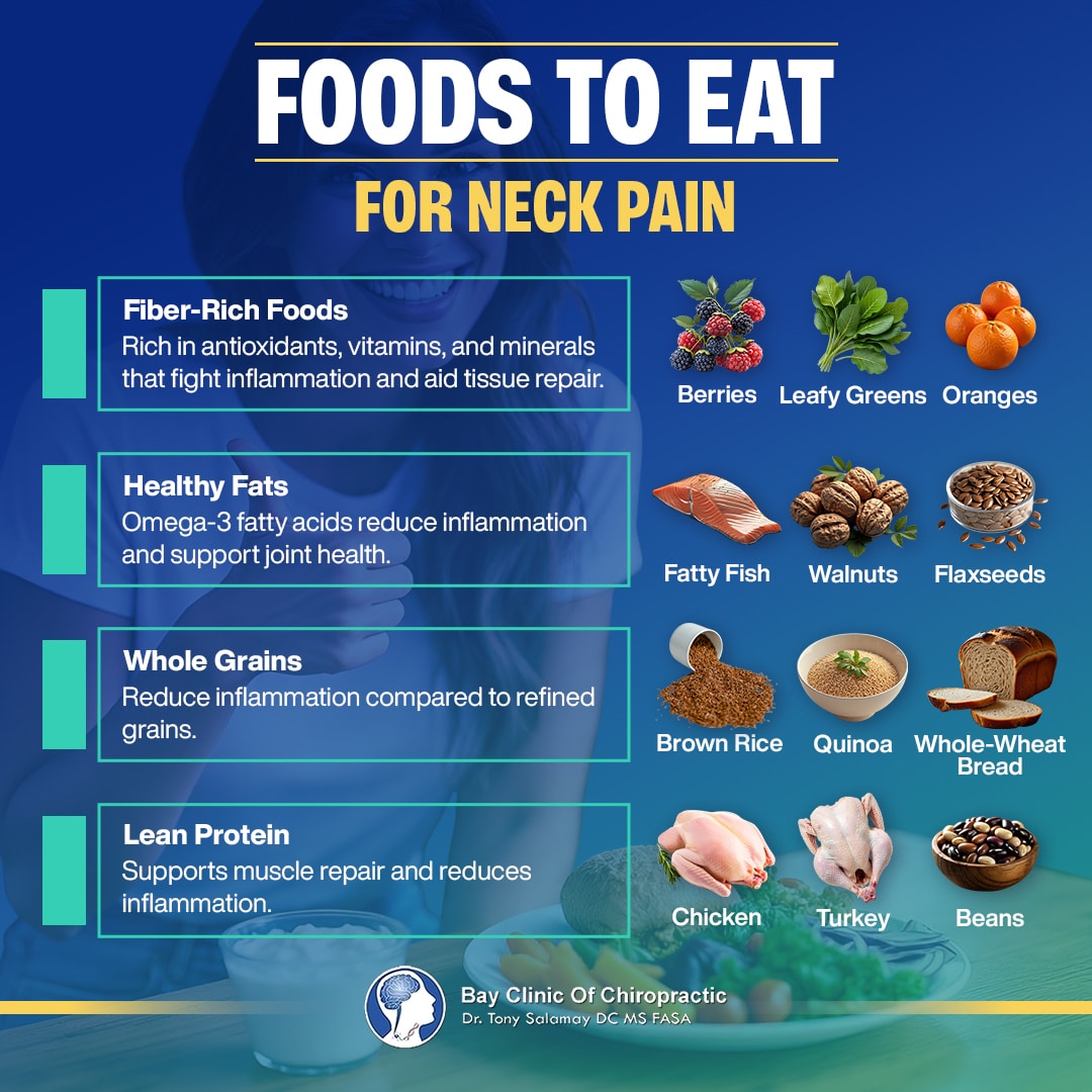 foods to eat for neck pain treatment