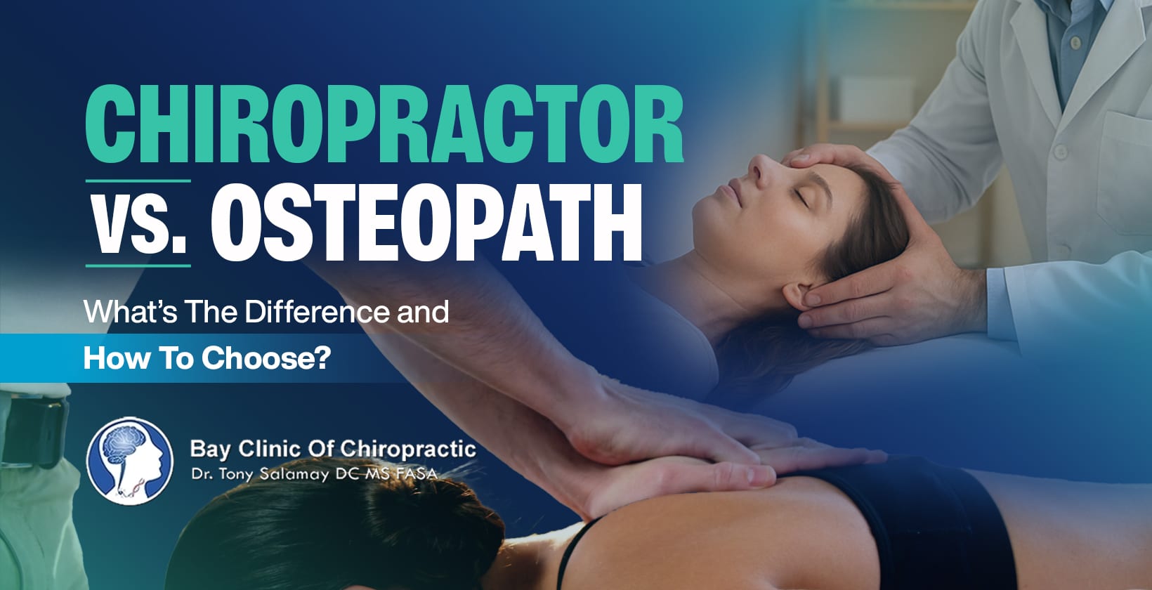 difference between osteopath vs chiropractor